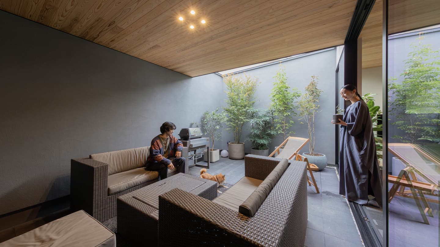 ２FリビングのGLAMP